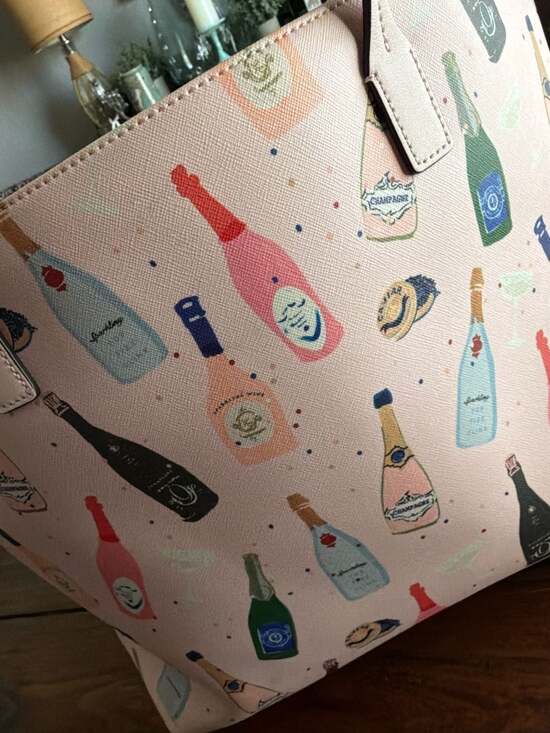Kate Spade Shore Street Margareta Pop Fizz Champagne Tote - Picture 6 of 8
